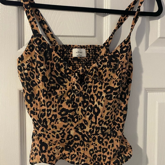 Aritzia Leopard Print Top - Picture 1 of 2